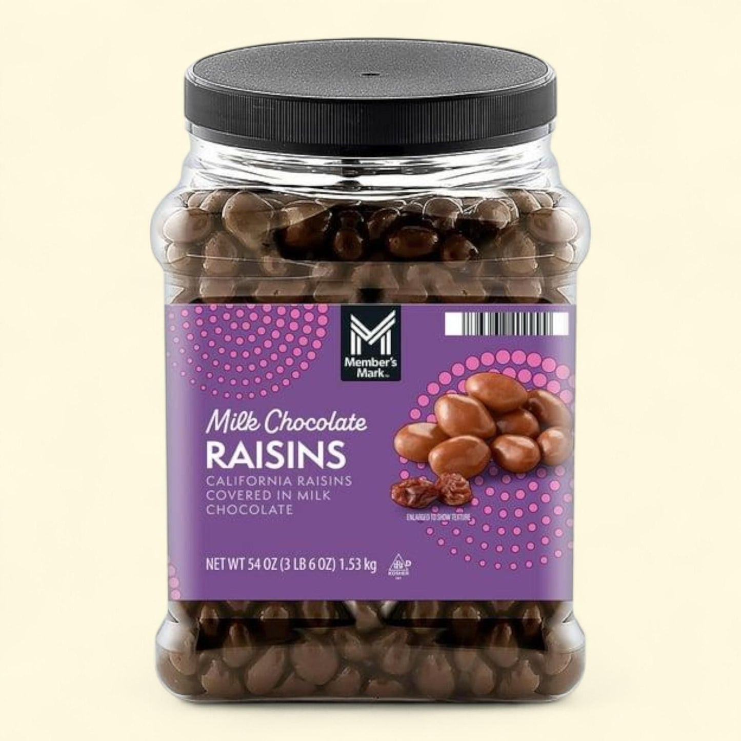 Member's Mark Milk Chocolate Raisins, 54 oz.