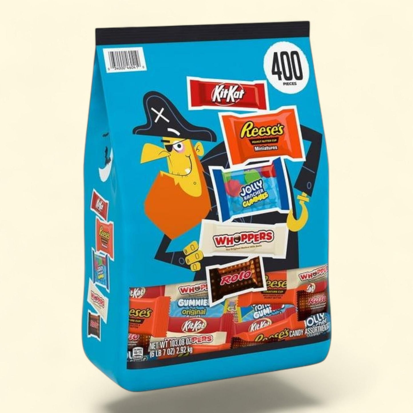 HERSHEY'S Variety Pack Halloween Candy, 400 pcs. — authentic US product shipped worldwide by Treatspree