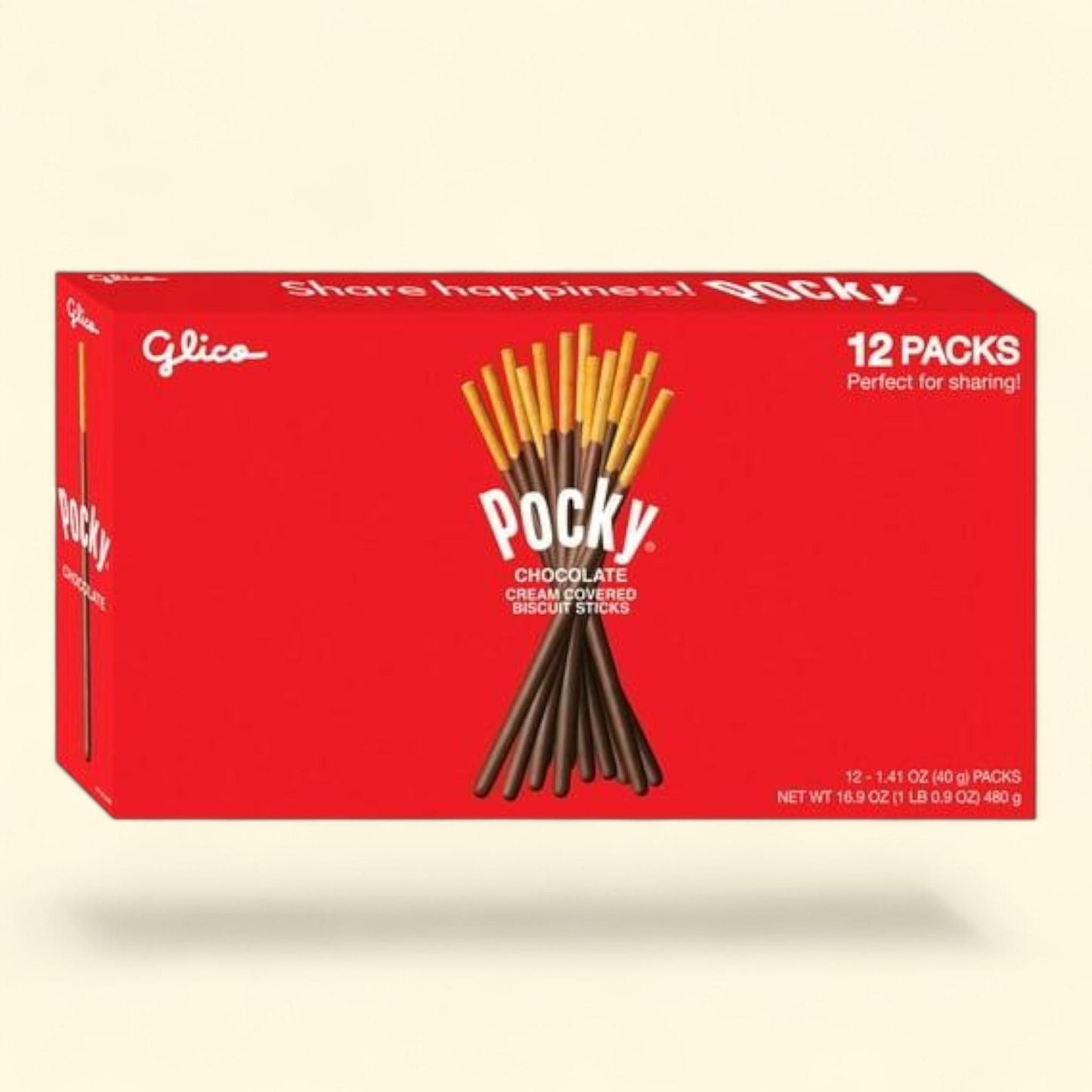 Glico Pocky Chocolate Covered Biscuit Sticks, 1.41 oz.