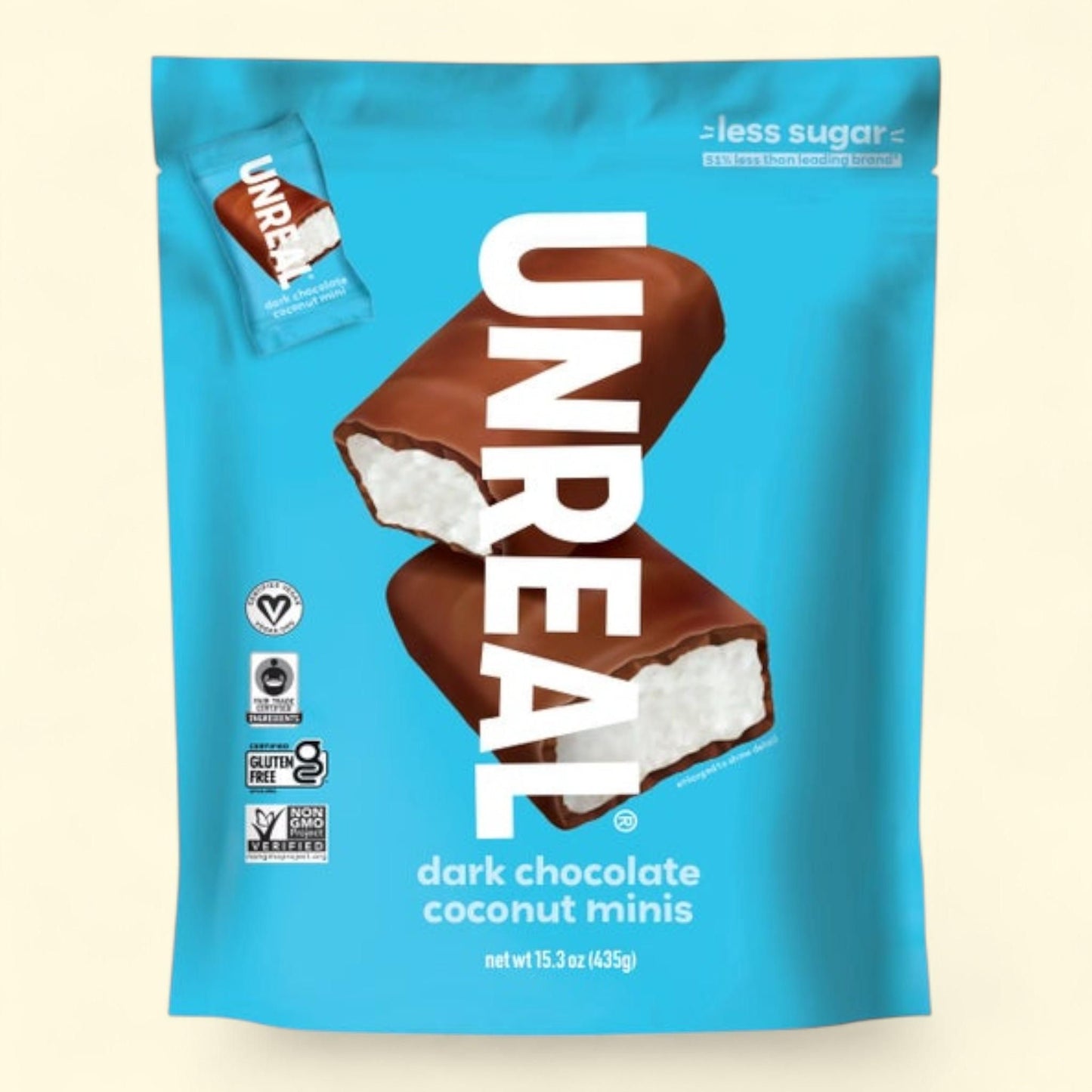 UNREAL Dark Chocolate Coconut Minis, 15.3 oz