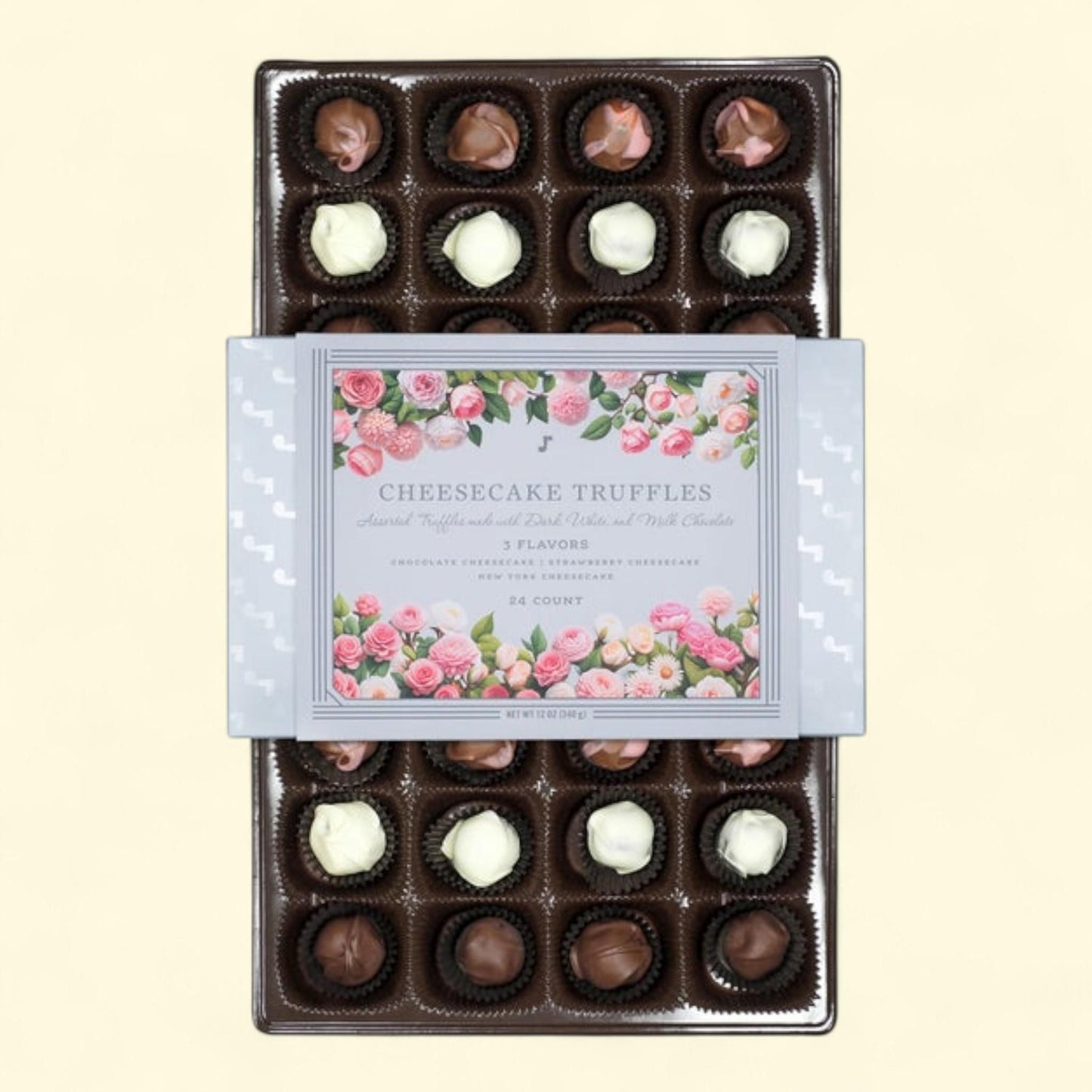 A'cappella Cheesecake Truffle Collections, 24 Truffles