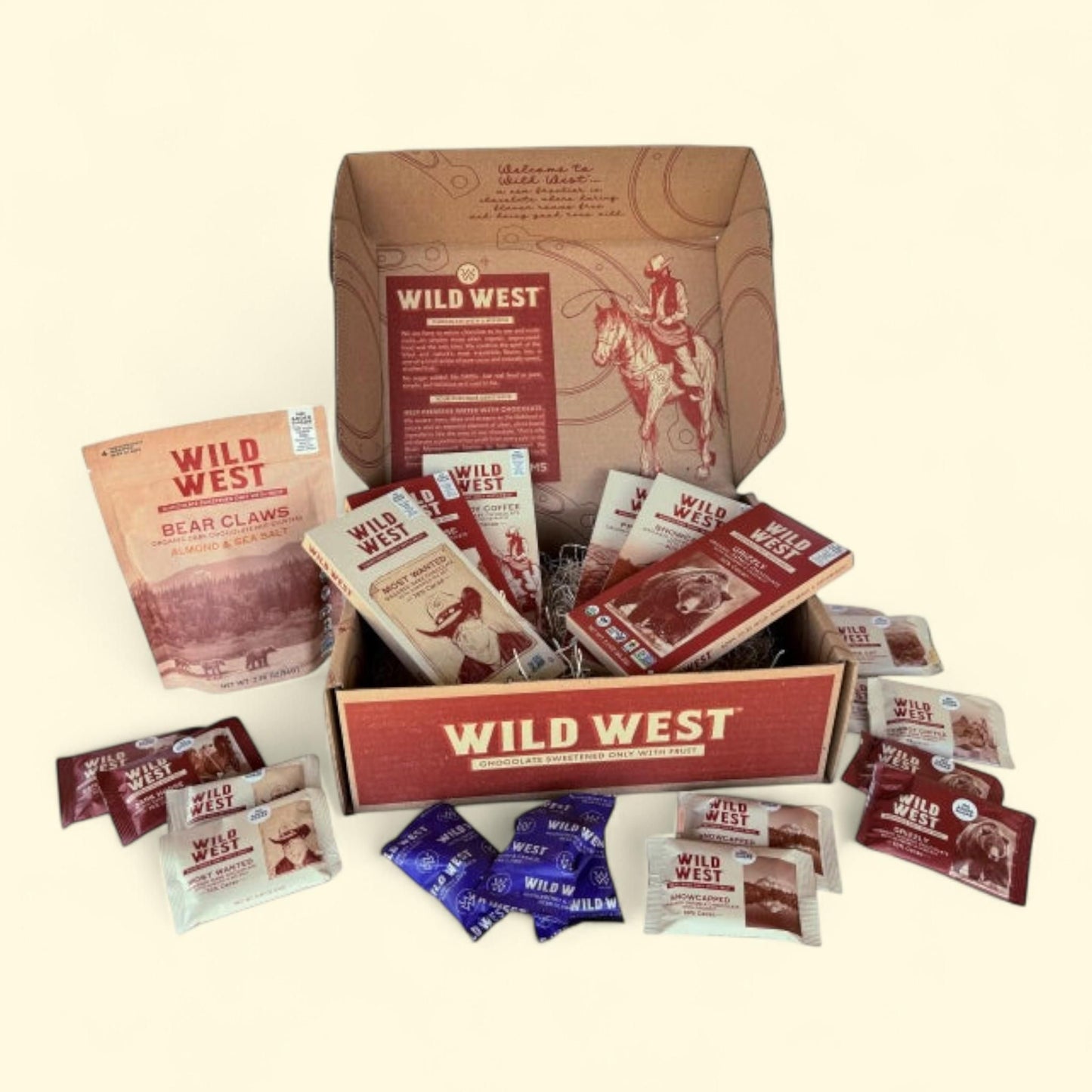 Wild West Assorted Chocolate Box, 24.26 oz. — authentic US product shipped worldwide by Treatspree