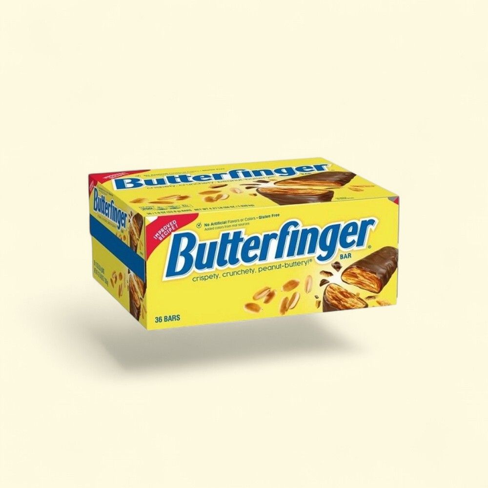 Butterfinger Regular Size Chocolate Candy Bars - 36 Count — authentic US product shipped worldwide by Treatspree