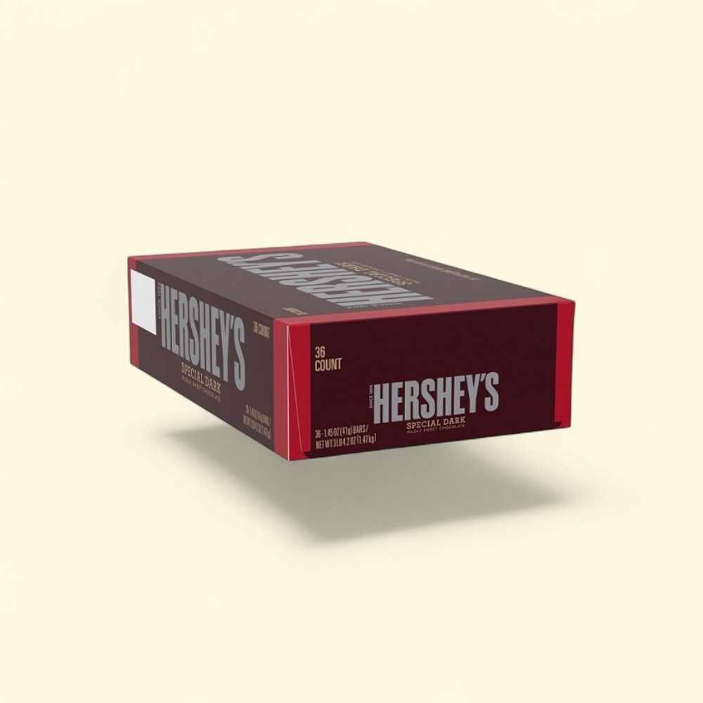 HERSHEY'S SPECIAL DARK Mildly Sweet Chocolate Bars (36-Count) — authentic US product shipped worldwide by Treatspree