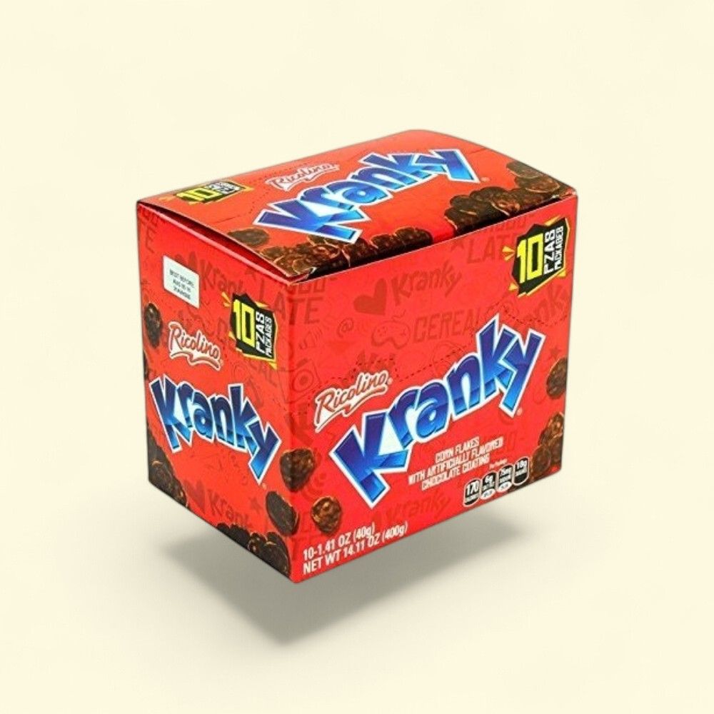 Kranky Chocolate Corn Flakes Cereal, 10 Count — authentic US product shipped worldwide by Treatspree