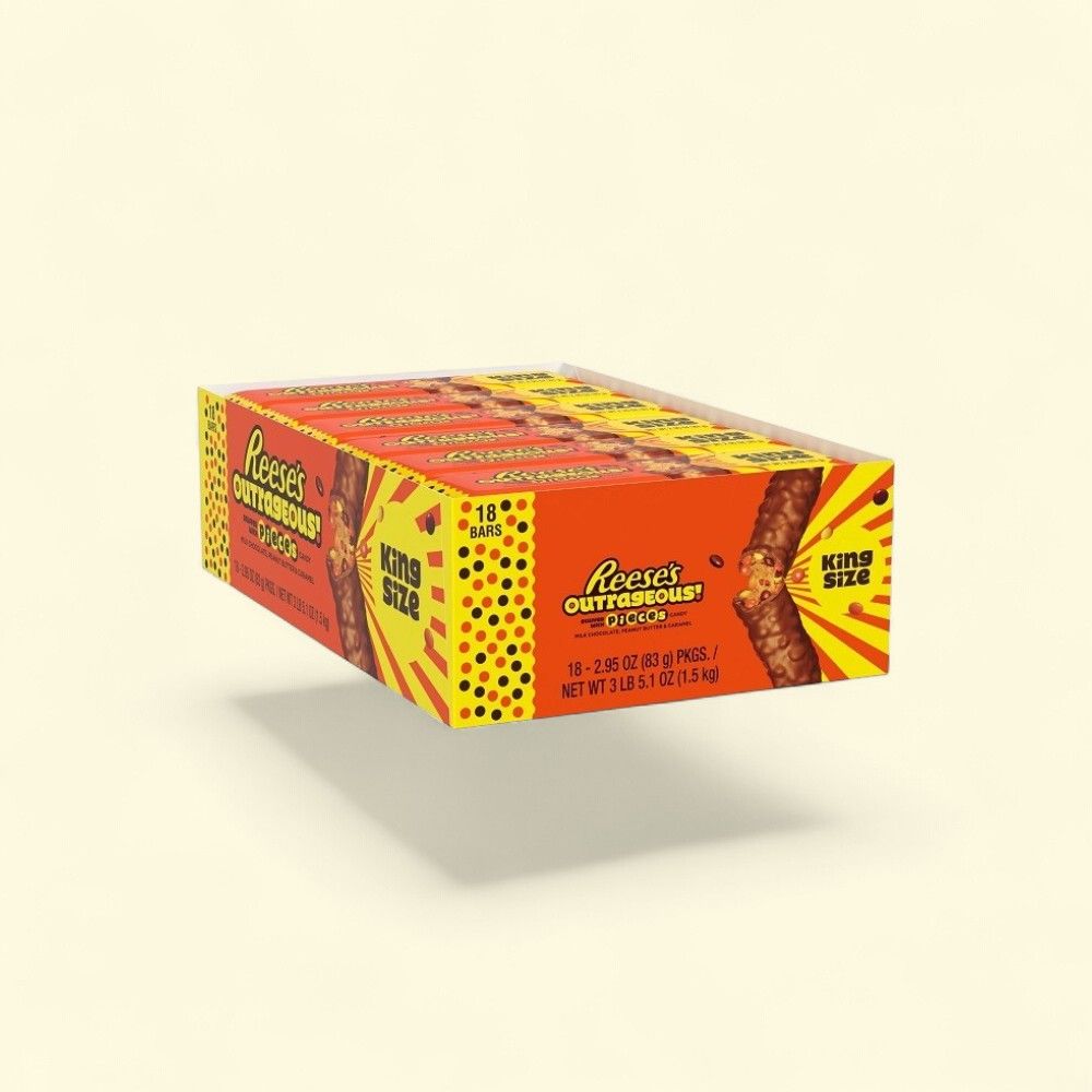 Reese's Outrageous Pieces 18-Count Multipack — authentic US product shipped worldwide by Treatspree