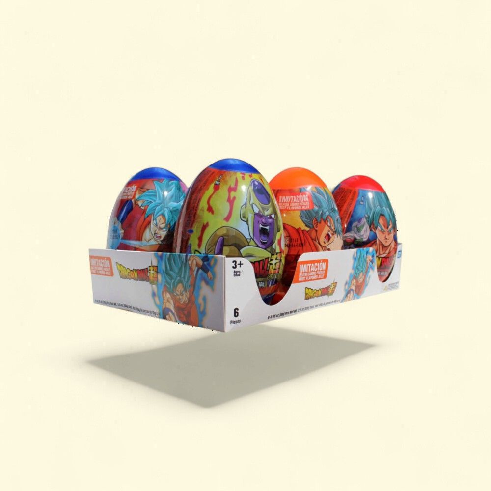 Bondy Fiesta Dragon Ball Fruit Jelly - 6 Count — authentic US product shipped worldwide by Treatspree