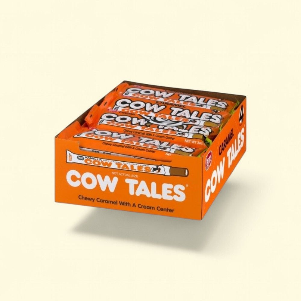 Cow Tales Caramel Chewy Candy, 20 Count - authentic US product shipped worldwide by Treatspree