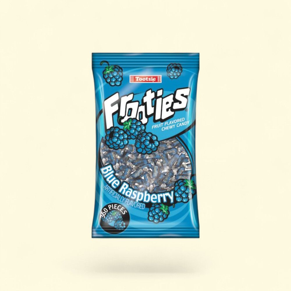 Frooties Blue Raspberry Chewy Candy, 360 Count — authentic US product shipped worldwide by Treatspree