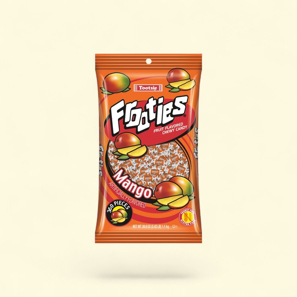 Frooties Mango Chewy Candy, 360 Count, 38.8 oz — authentic US product shipped worldwide by Treatspree