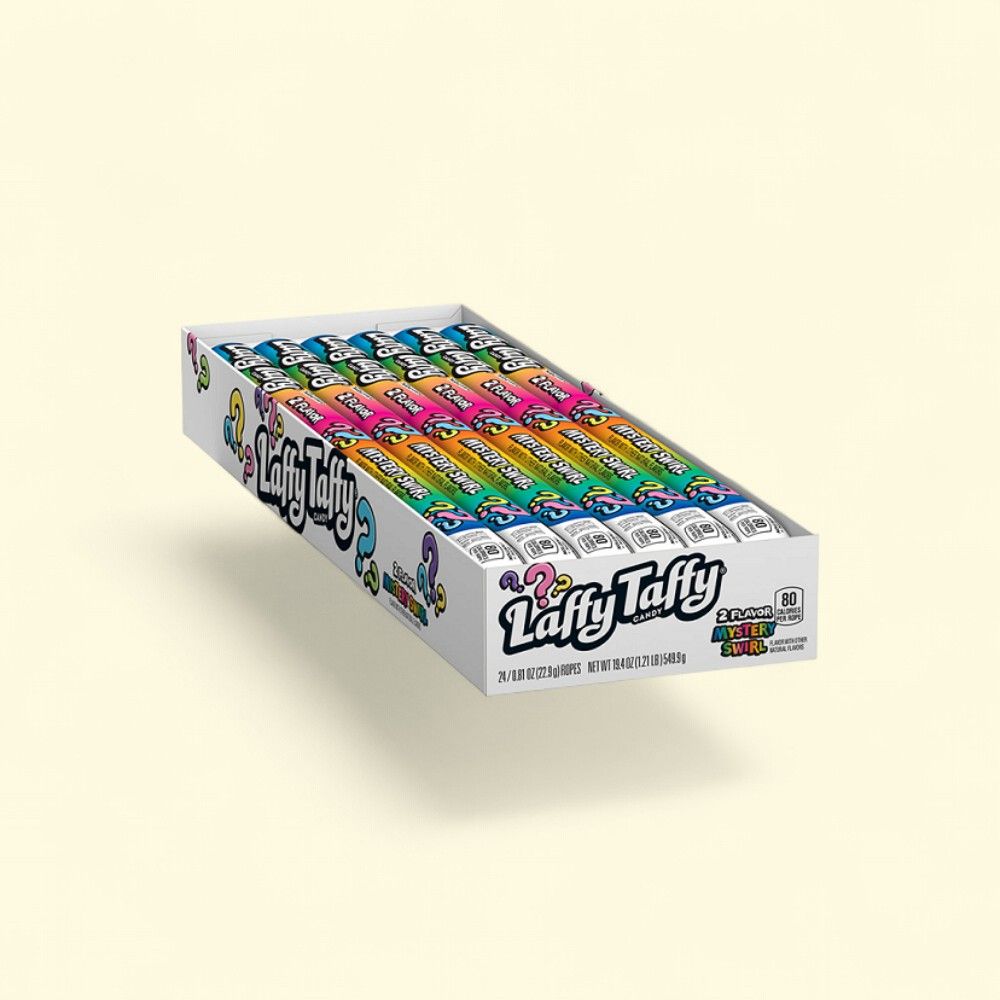 Laffy Taffy Rope Mystery Swirl (24-Count) — authentic US product shipped worldwide by Treatspree