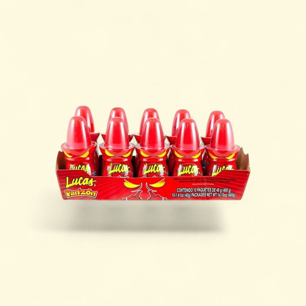Lucas Panzon Watermelon Flavor Candy, 10 Count — authentic US product shipped worldwide by Treatspree