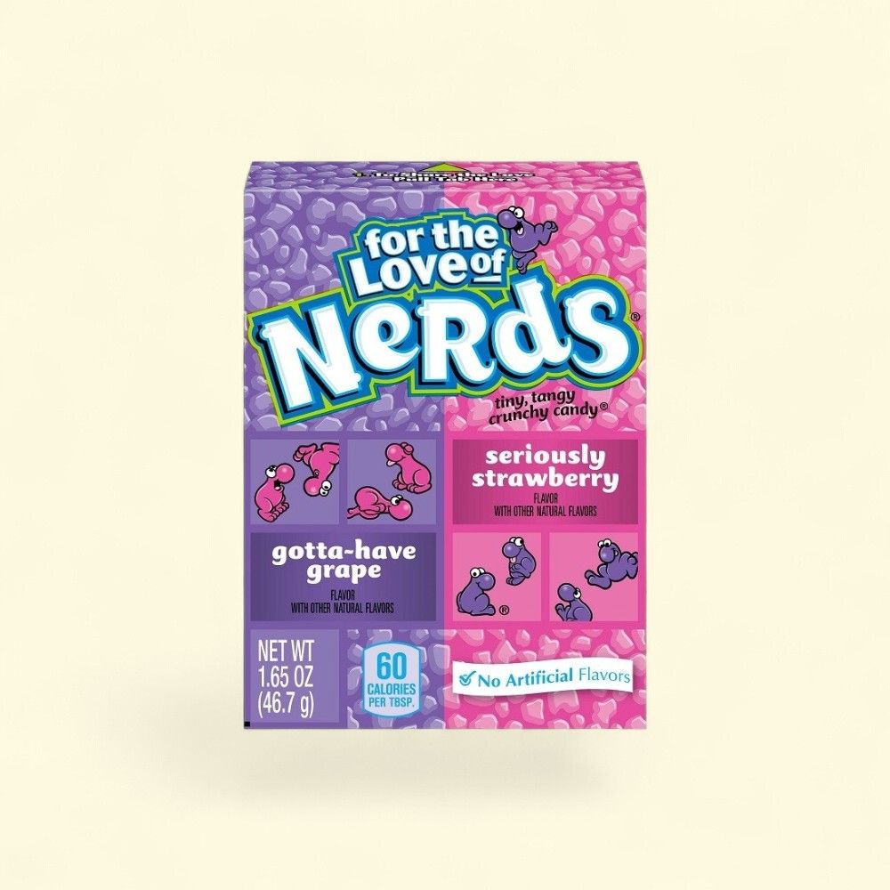 Nerds Grape & Strawberry Candy (24 Count) — authentic US product shipped worldwide by Treatspree