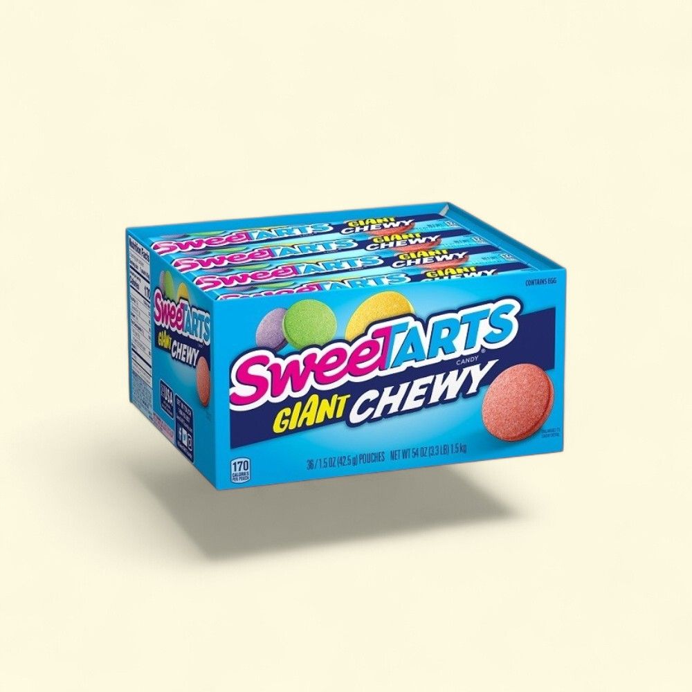 Sweetarts Giant Chewy Candy - 36 Count — authentic US product shipped worldwide by Treatspree