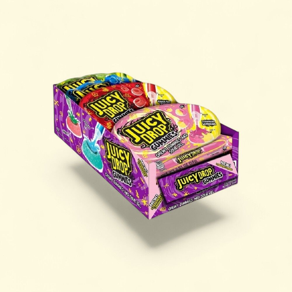 Topps Juicy Drop Gummies (16 Count) — authentic US product shipped worldwide by Treatspree