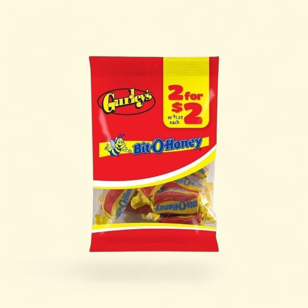 Gurley's Bit O' Honey Chewy Candy, 12-Count — authentic US product shipped worldwide by Treatspree
