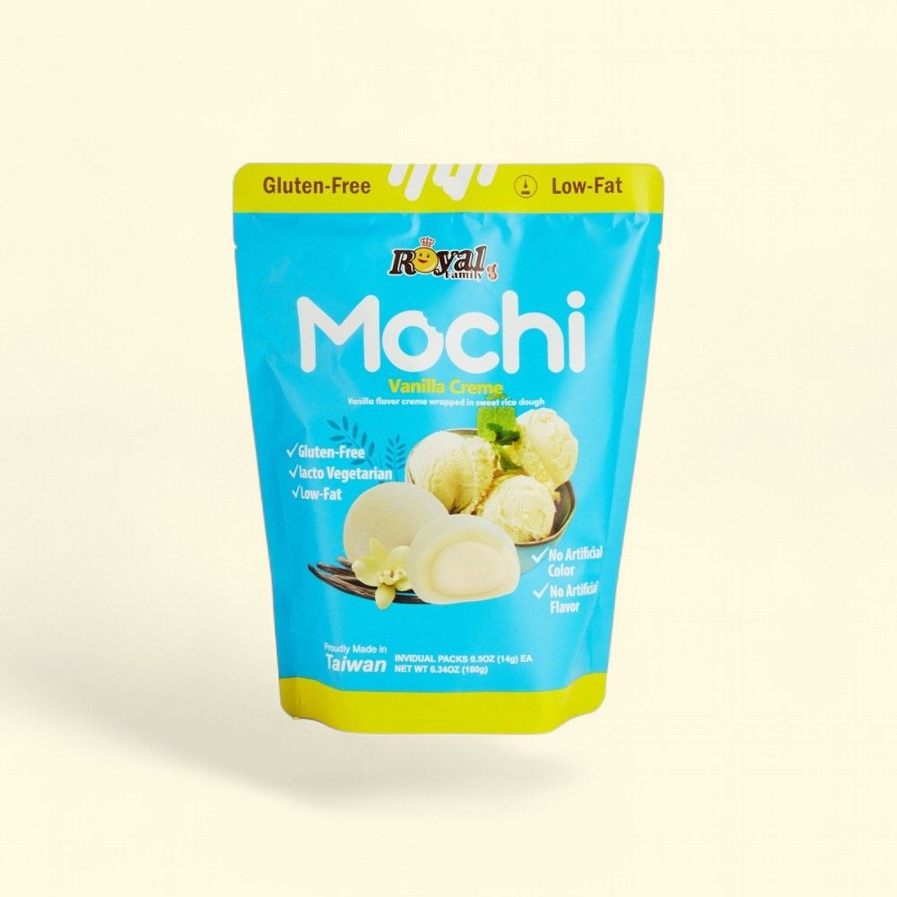 Royal Family Mochi Bag - Vanilla & Creme (6.35 oz) — authentic US product shipped worldwide by Treatspree