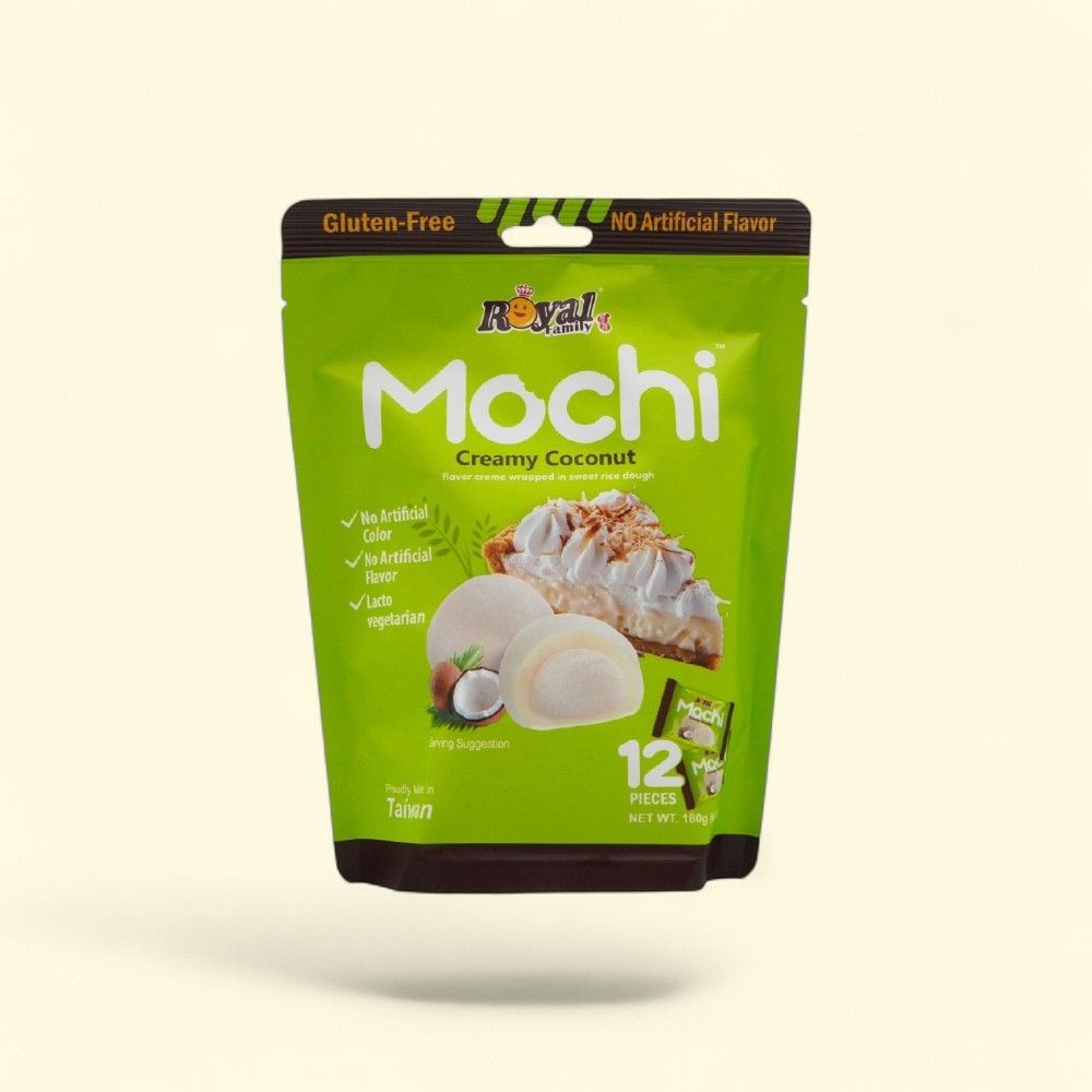 Royal Family Mochi Creamy Coconut (6.35oz) — authentic US product shipped worldwide by Treatspree