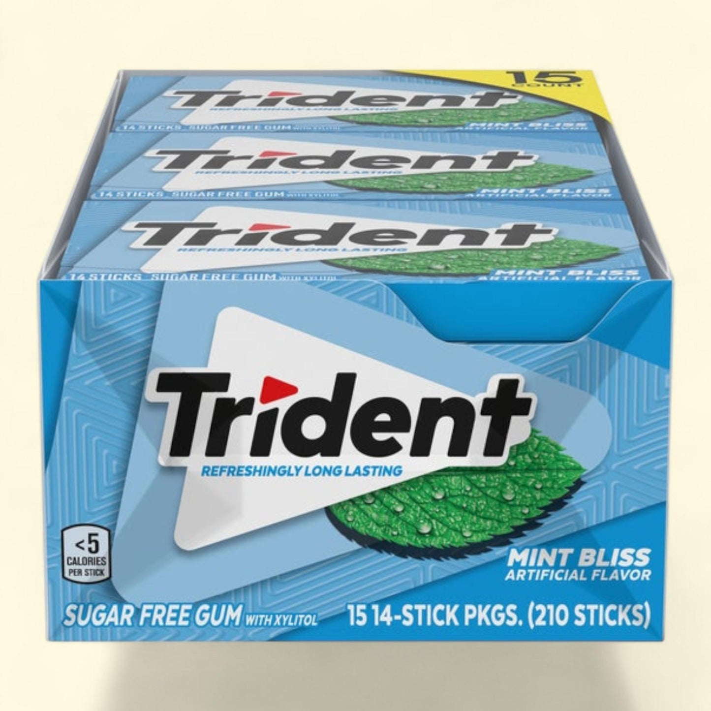 Trident Gum, Mint Bliss, 14 Pieces, 15-count