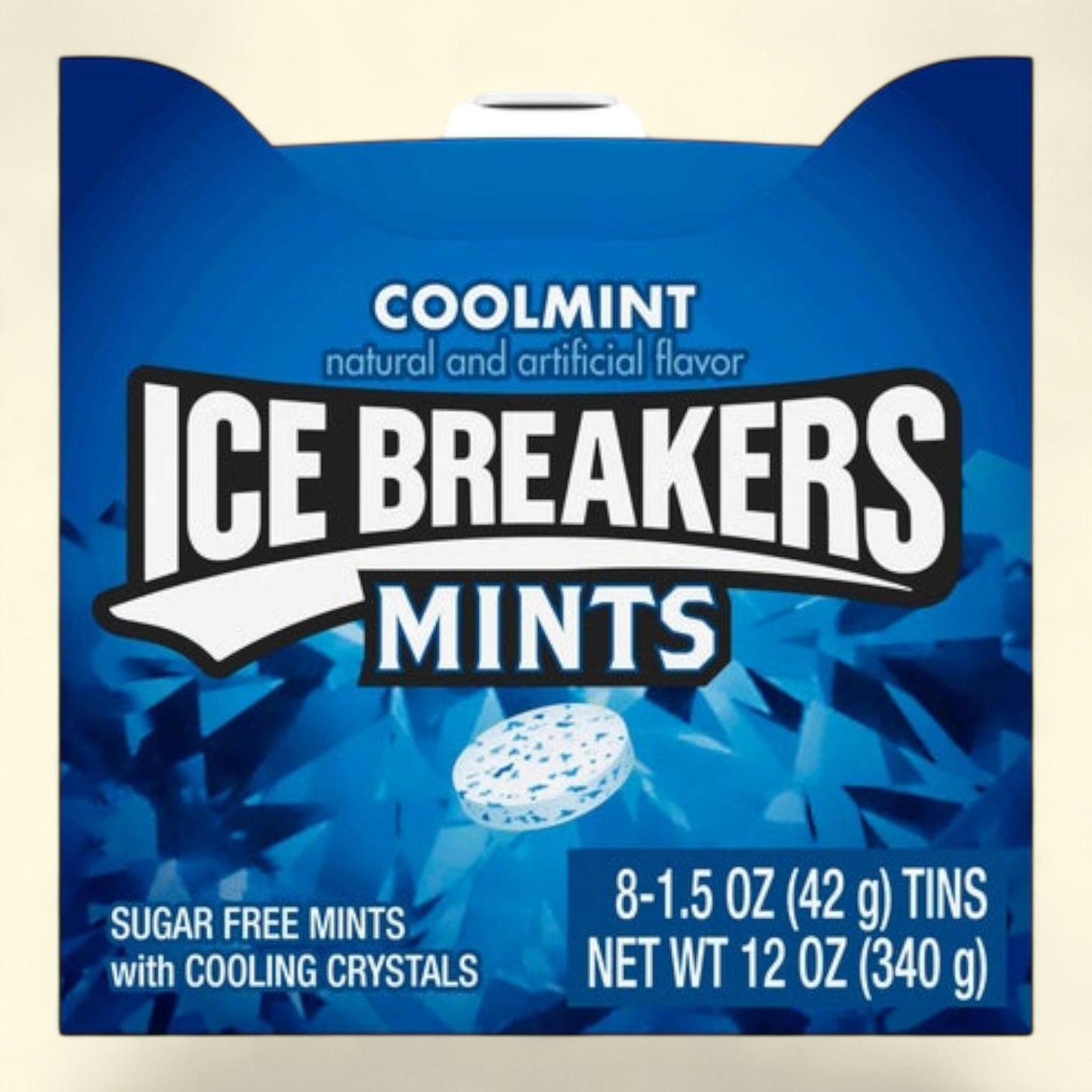 Ice Breakers Mints, Cool Mint, 1.5 oz, 8-count