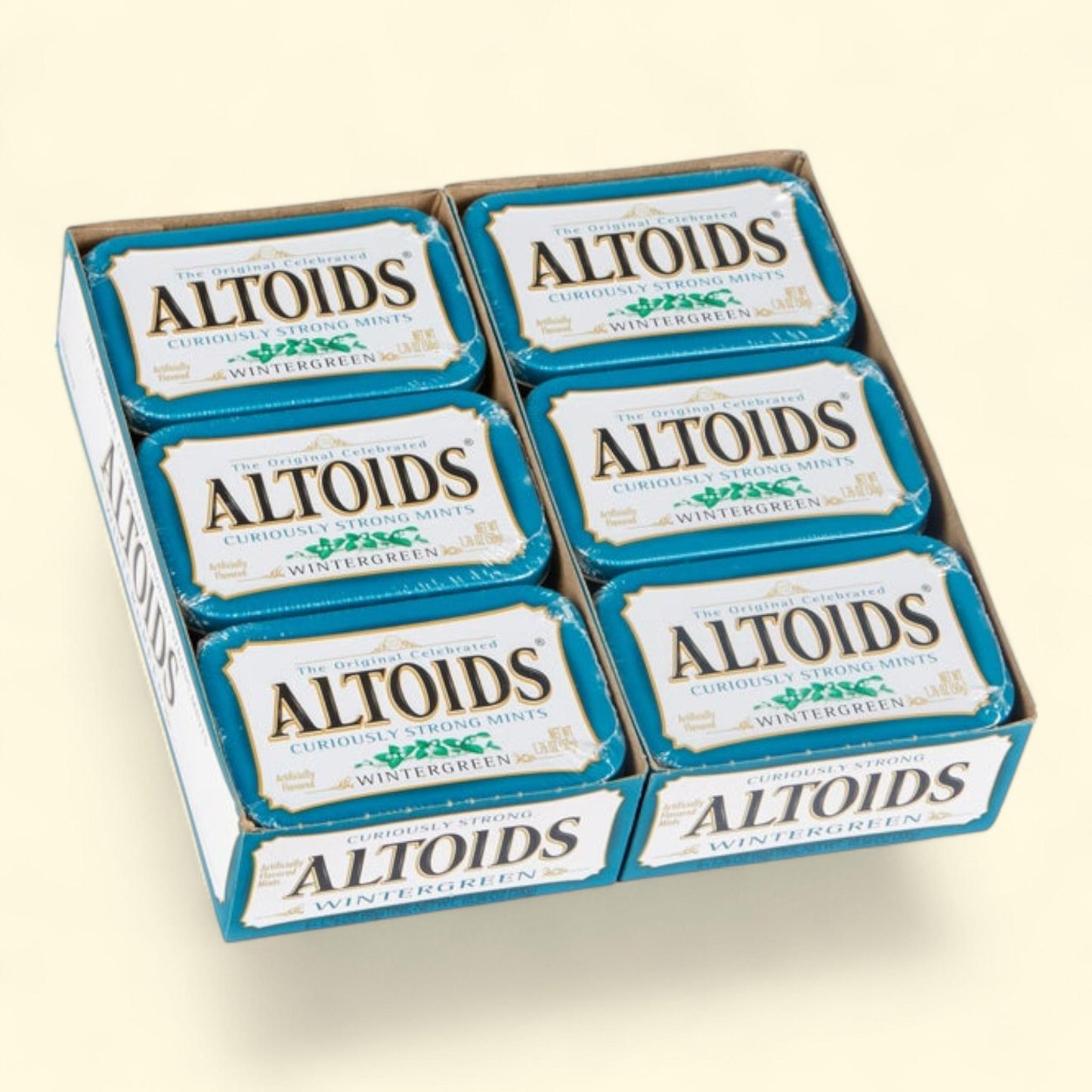 Altoids Mints, Wintergreen, 1.76 oz, 12-count — authentic US product shipped worldwide by Treatspree