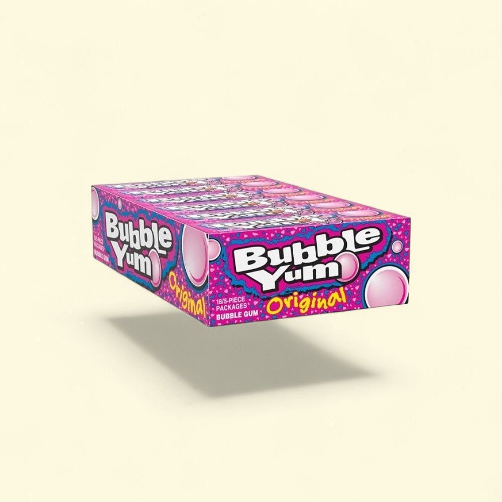 Bubble Yum Original Bubble Gum, 18 Count — authentic US product shipped worldwide by Treatspree