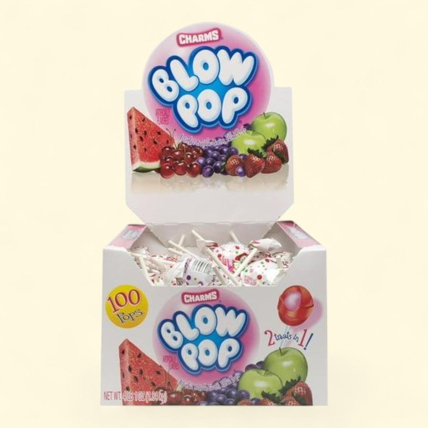 Blow Pops Assorted Mix, 100 pcs