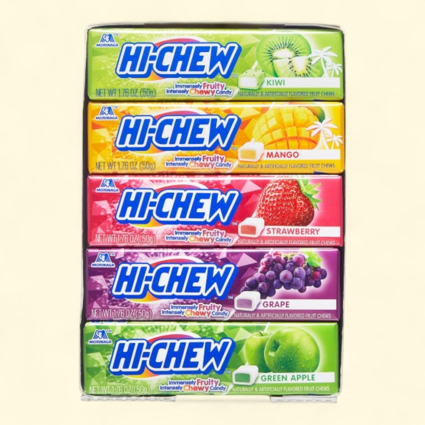 Hi-Chew Fruit Chews, Variety, 1.76 oz, 15-count