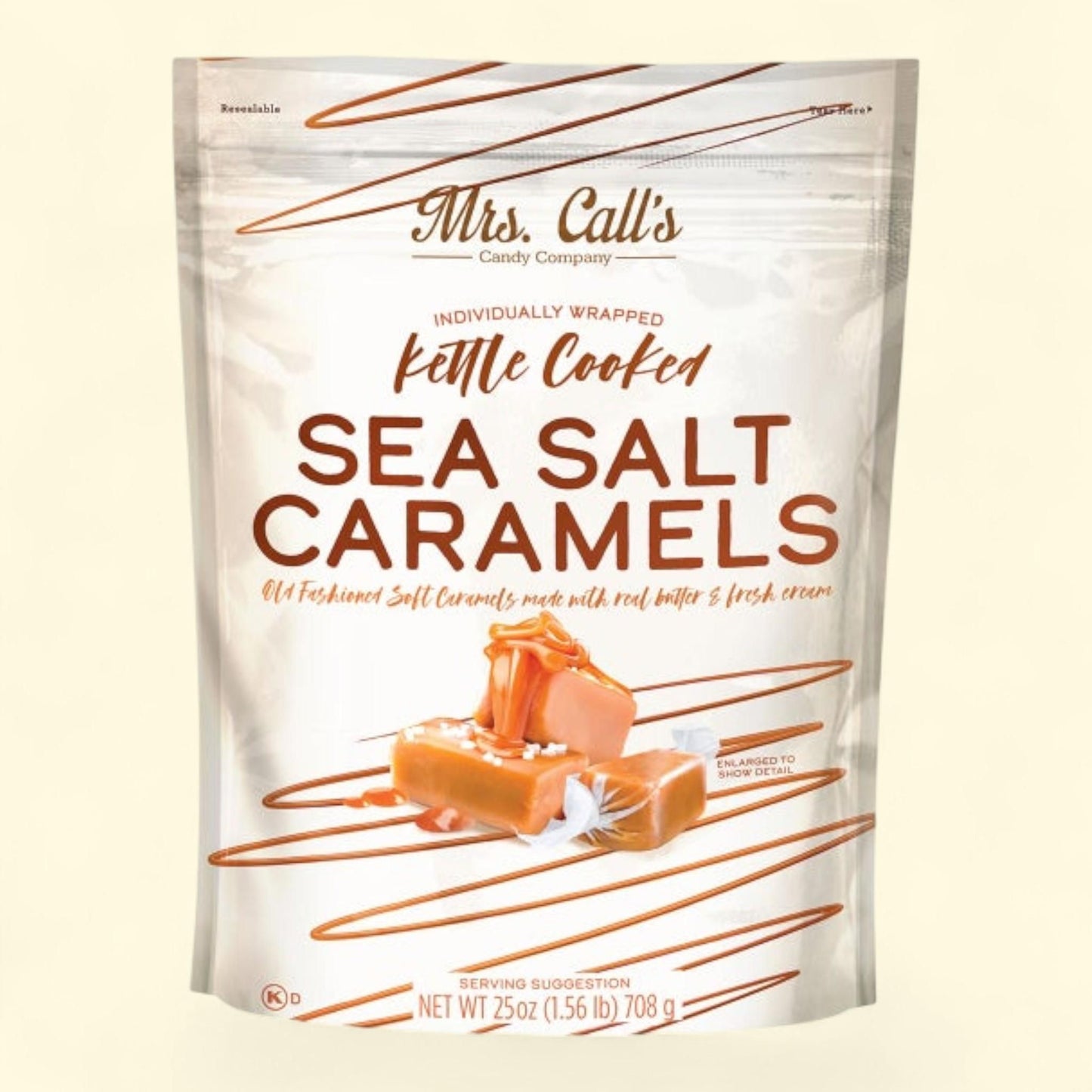 Mrs. Call's Soft Caramels, 25 oz, 2-pack