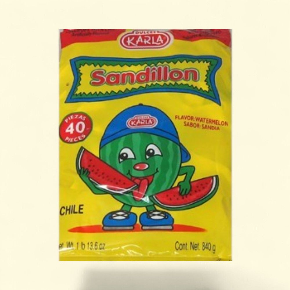 Dulces Karla Watermelon Lollipops, 40 Count — authentic US product shipped worldwide by Treatspree