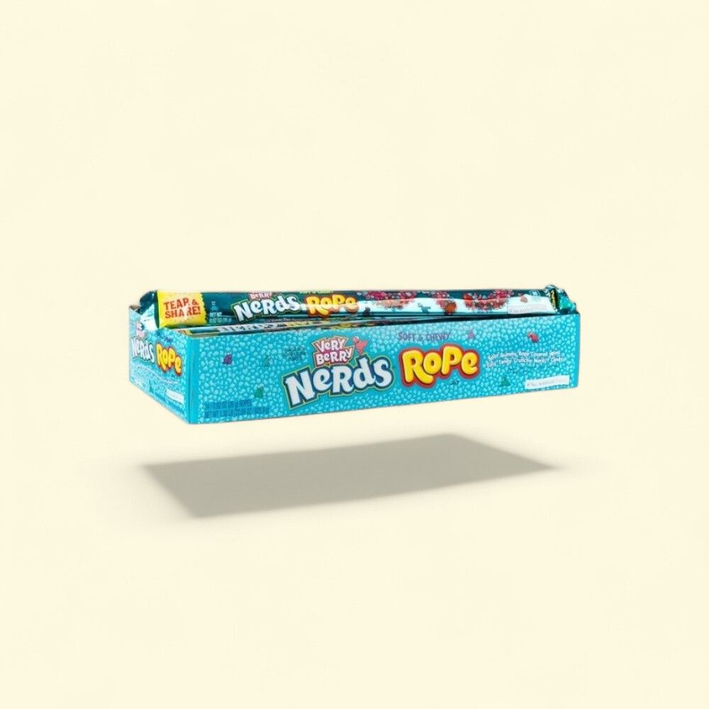 Nerds Rope Very Berry Candy - 24 Pack — authentic US product shipped worldwide by Treatspree