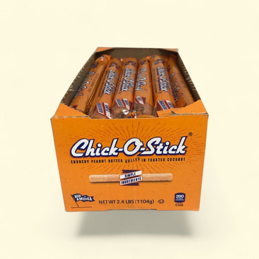 Chick-O-Stick Candy, 24 Count, 1.6 oz — authentic US product shipped worldwide by Treatspree