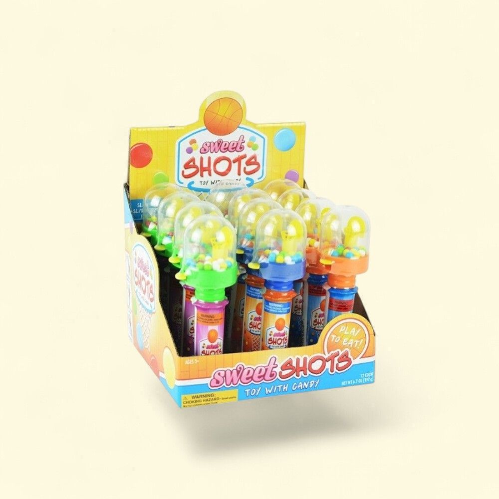 Sweet Shots Candy & Toy Basketball Game - 12 Count — authentic US product shipped worldwide by Treatspree