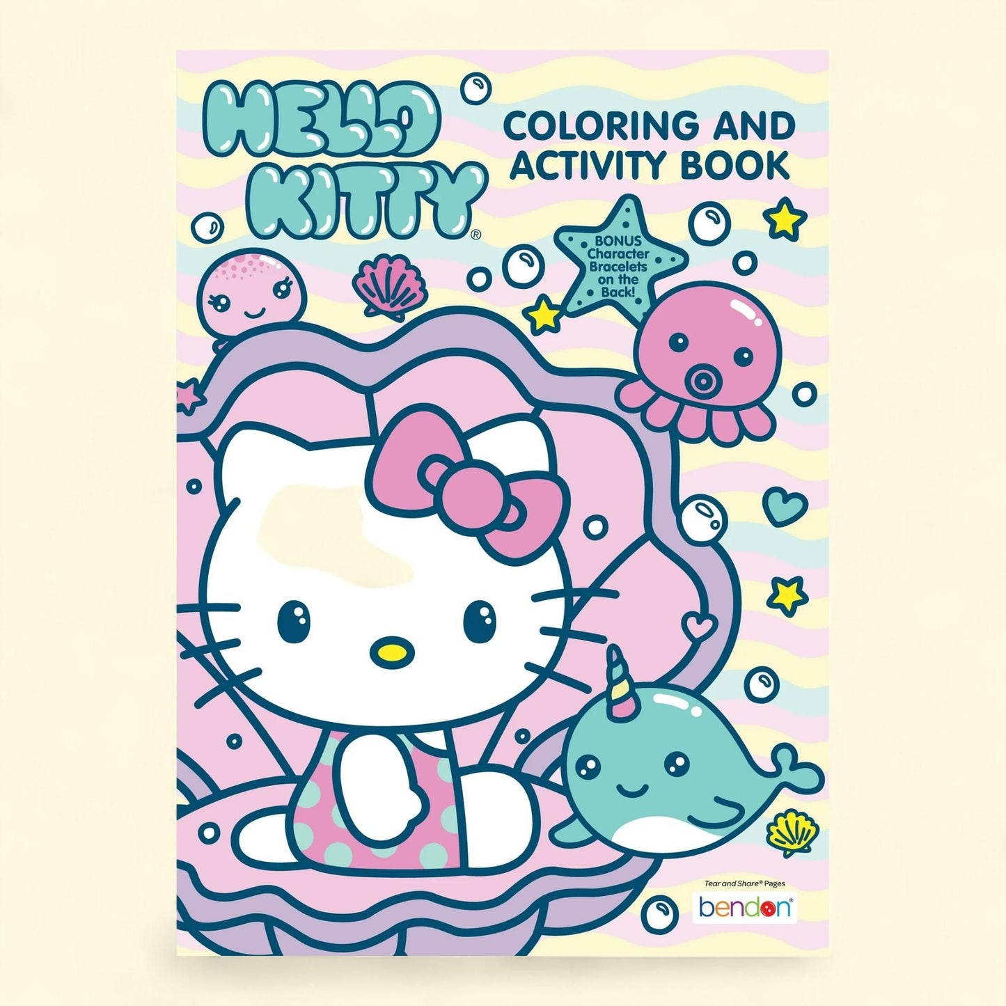 Bendon Hello Kitty Coloring & Activity Book, 64 Pages