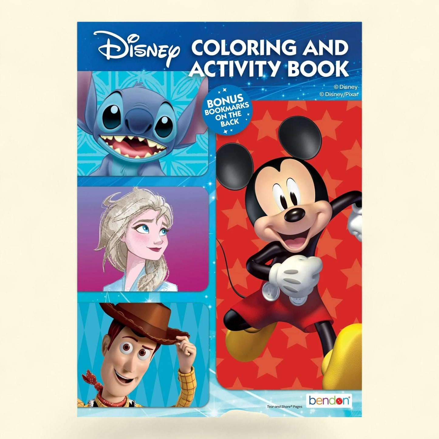 Bendon Disney Character Mashup 48-page Coloring and Activity Book, ... — authentic US product shipped worldwide by Treatspree