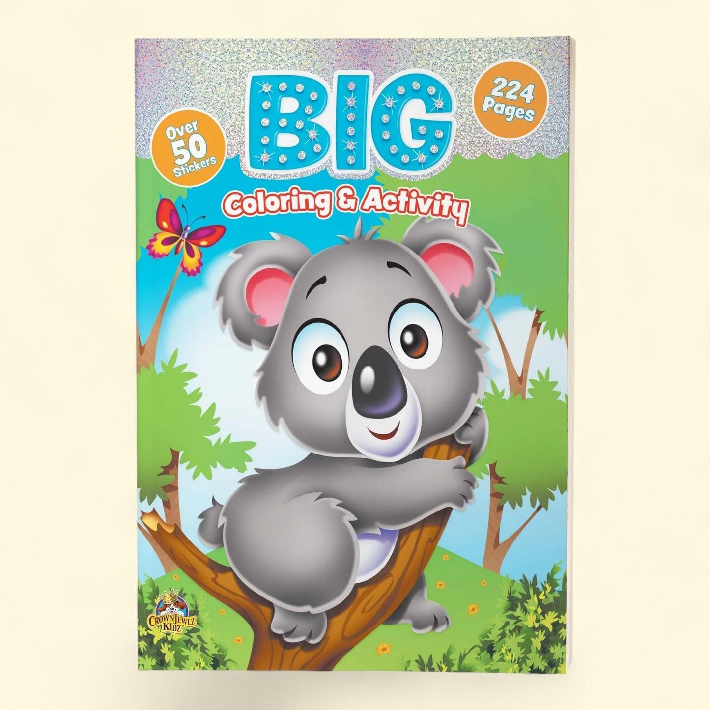 CrownJewlz Kidz Koala Coloring and Activity Book, 0.5 in — authentic US product shipped worldwide by Treatspree
