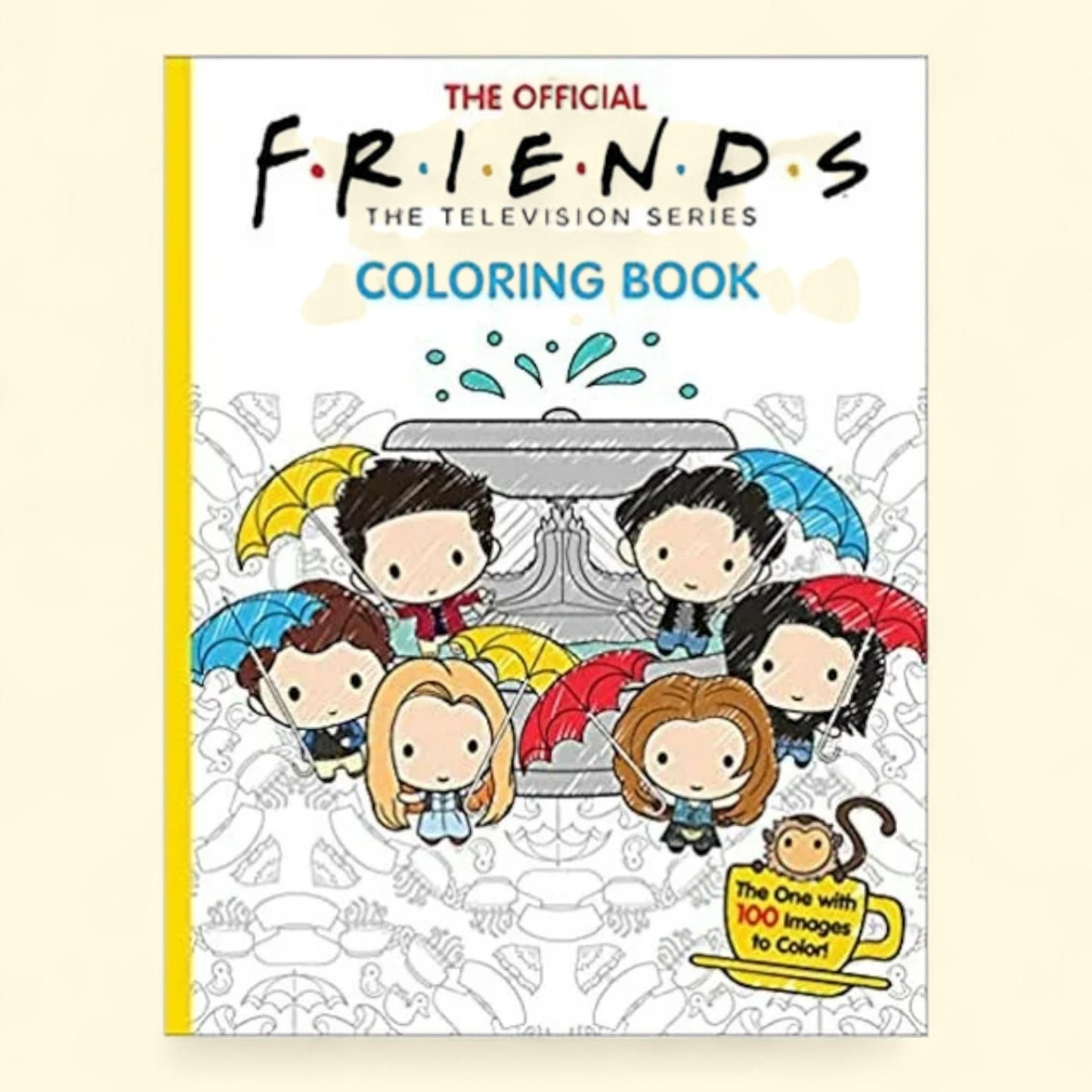 Scholastic: Friends Coloring Book, 96 pages