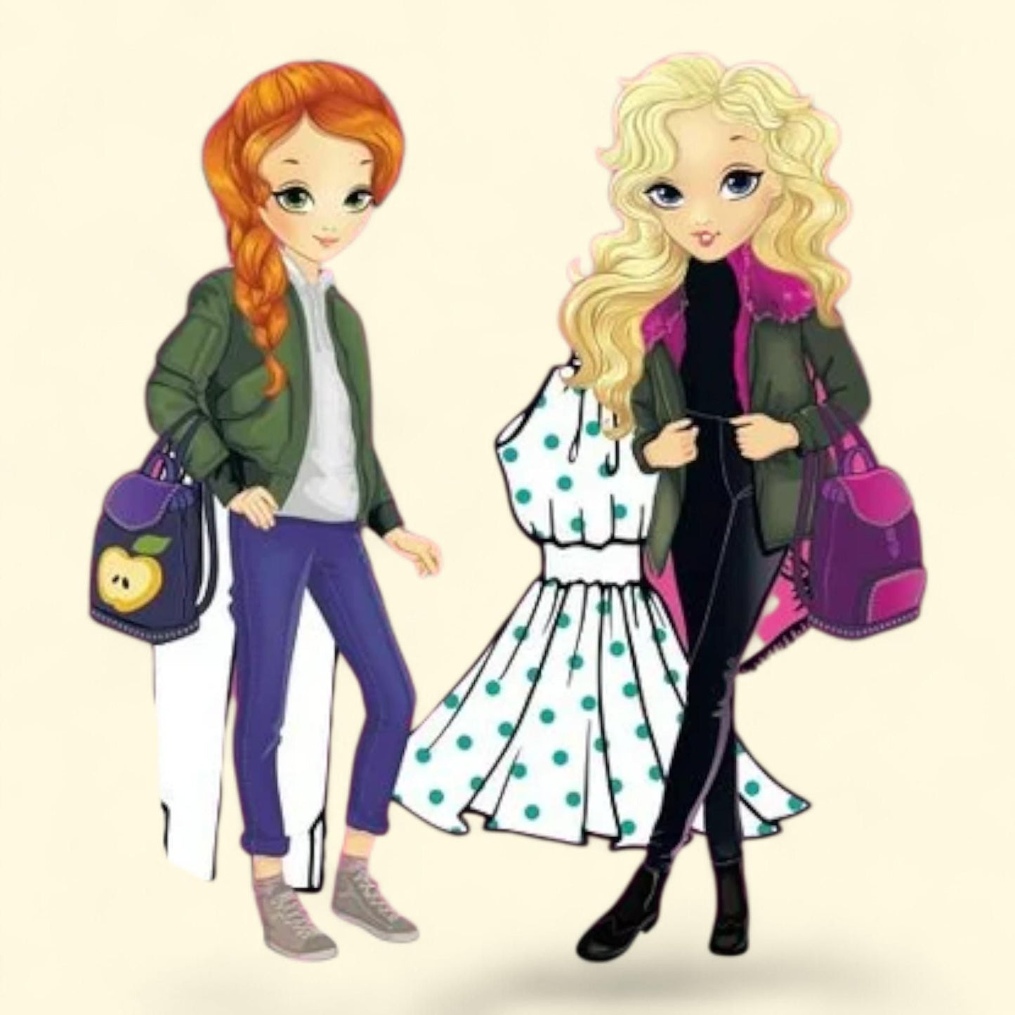 Think Designs, Do Designs Clothing Coloring Book, Girls, 8.5 in