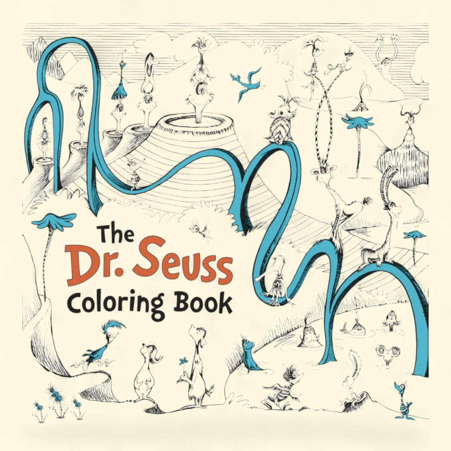 DR SEUSS: Coloring Book, 10.06 x 10.00 x 0.36 in