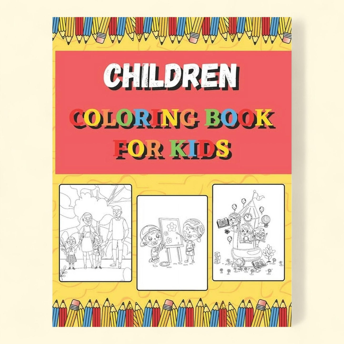 Friendly Crayons Coloring Books, Ages 4-8