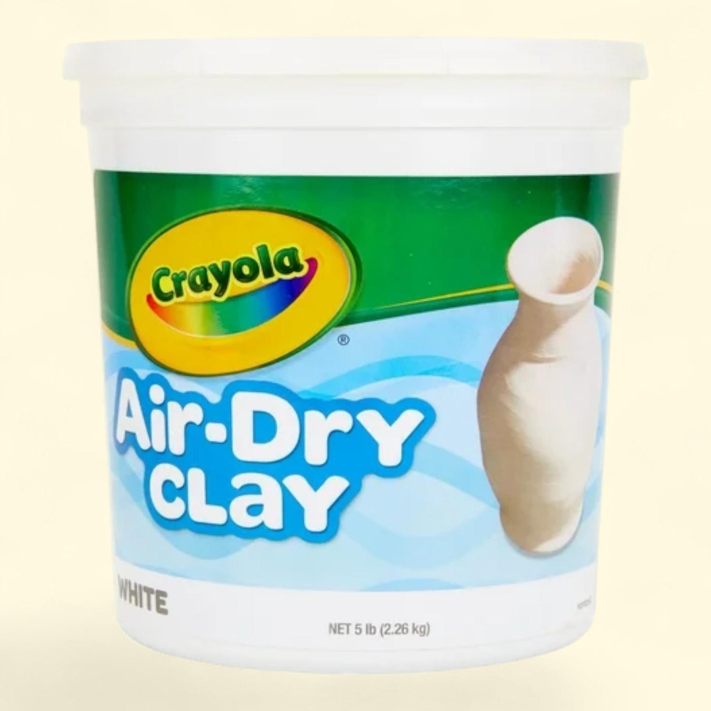 Crayola Air Dry Clay Bucket, 5 lbs
