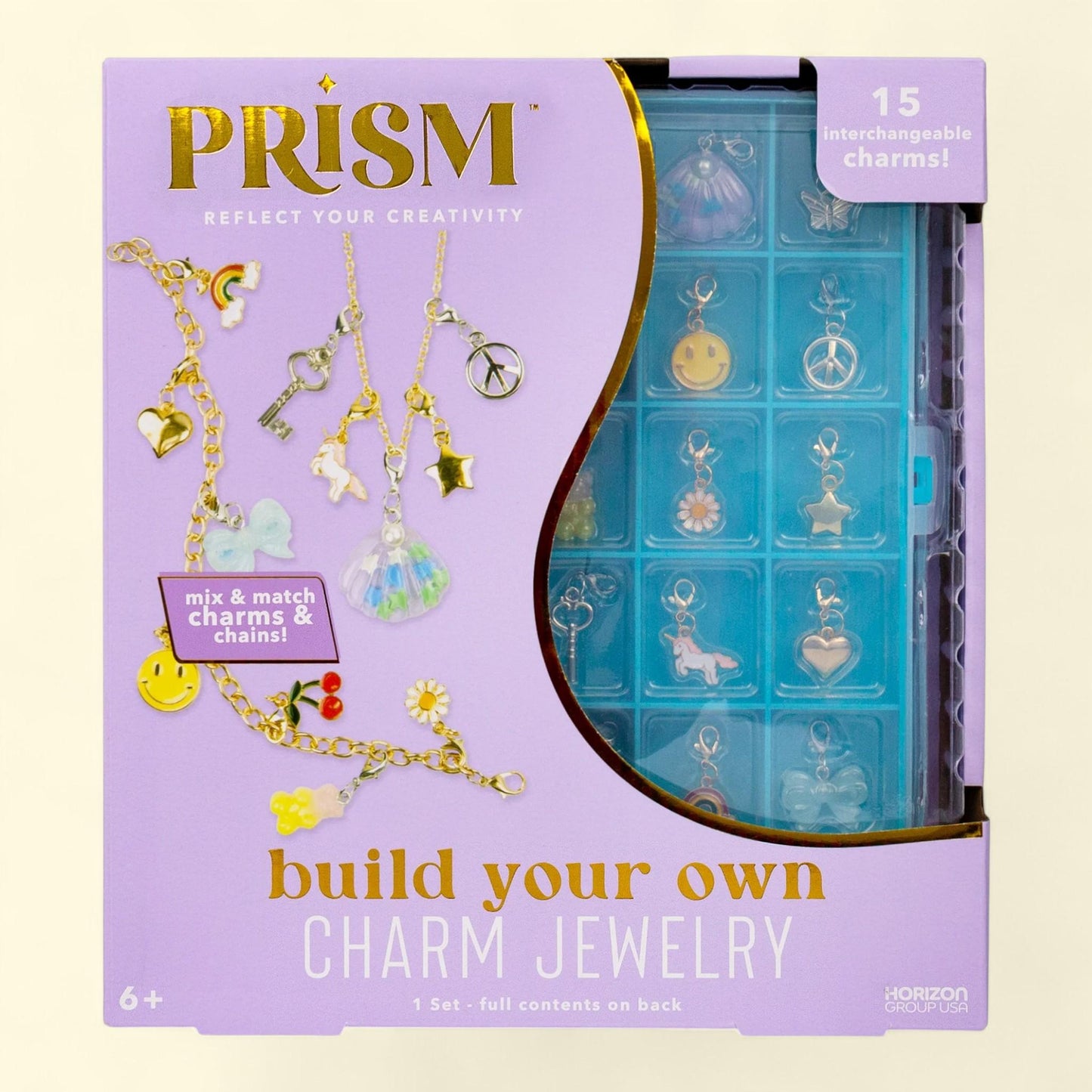 Prism Charm Jewelry Kit, Ages 6+, Boys and Girls