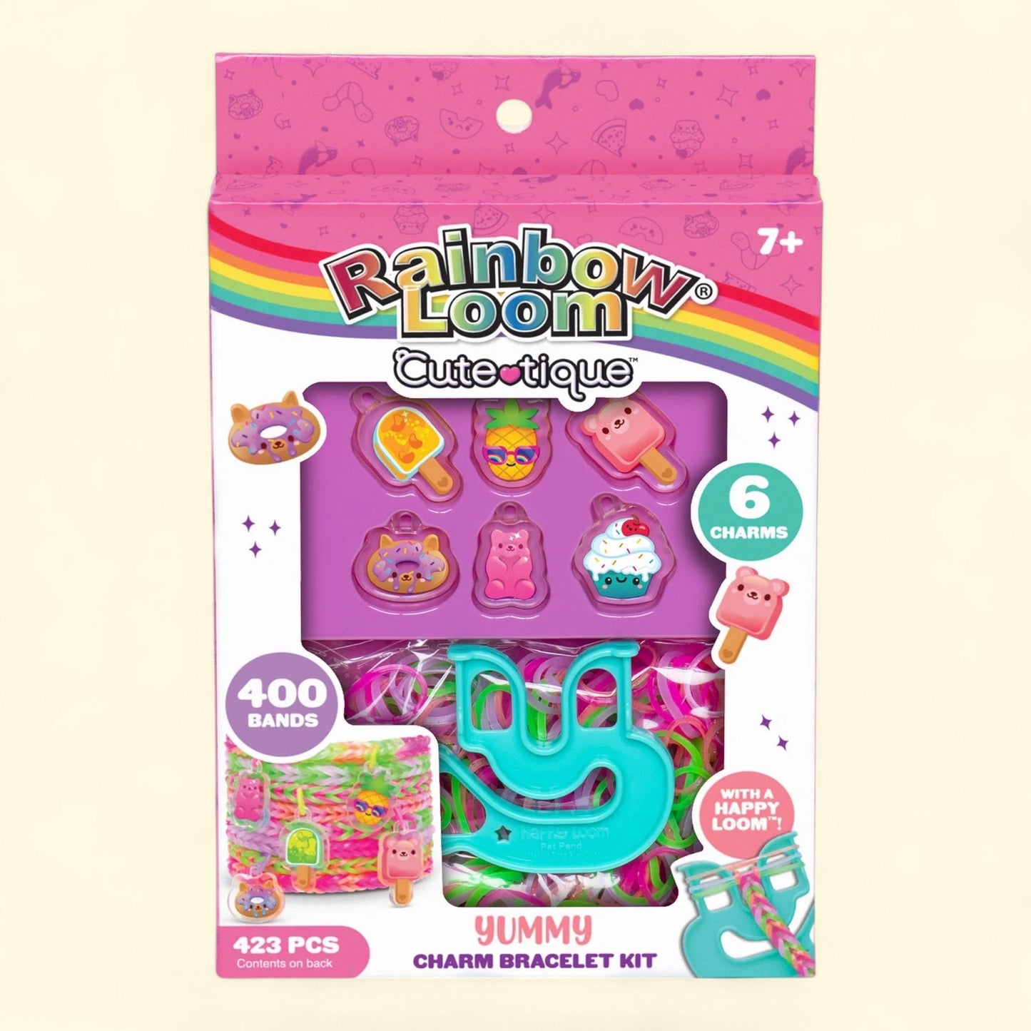 Rainbow Loom Yummy Charm Bracelet Kit, Ages 7+ — authentic US product shipped worldwide by Treatspree