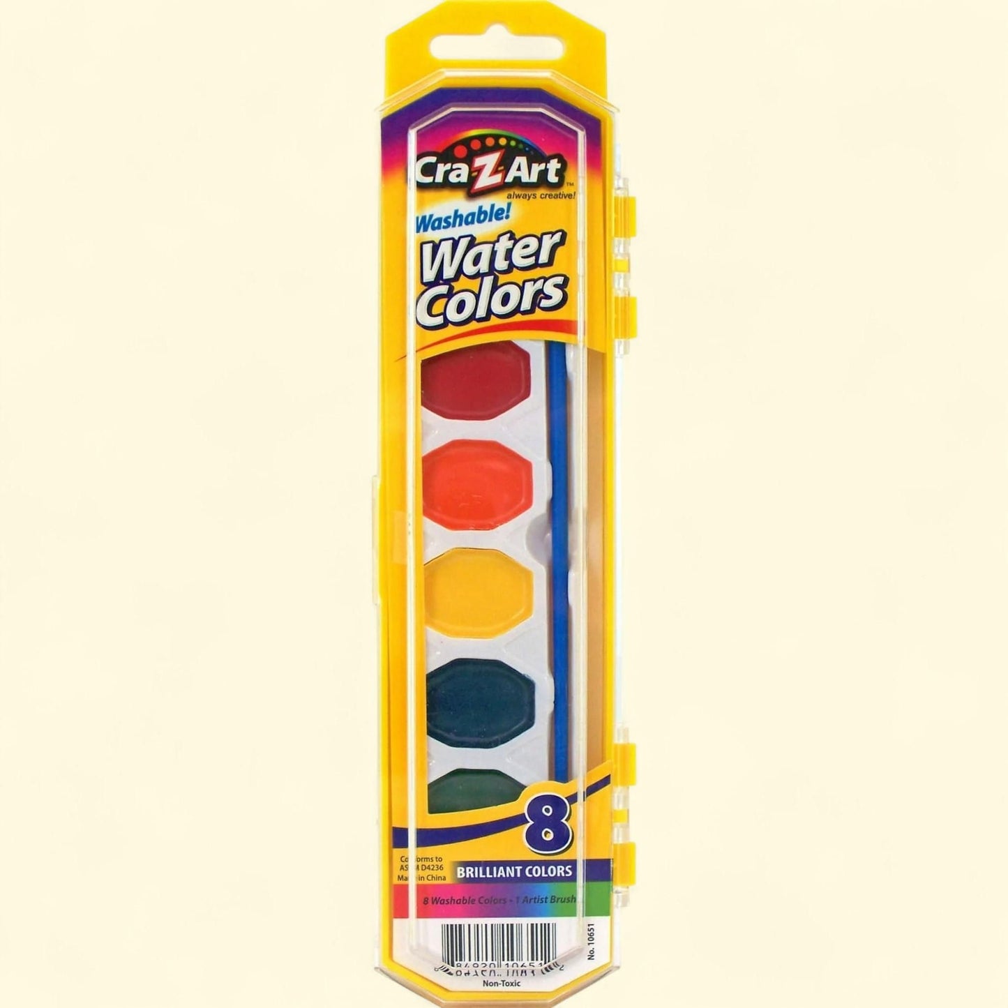 Cra-Z-Art Watercolor Paints, 8 Colors