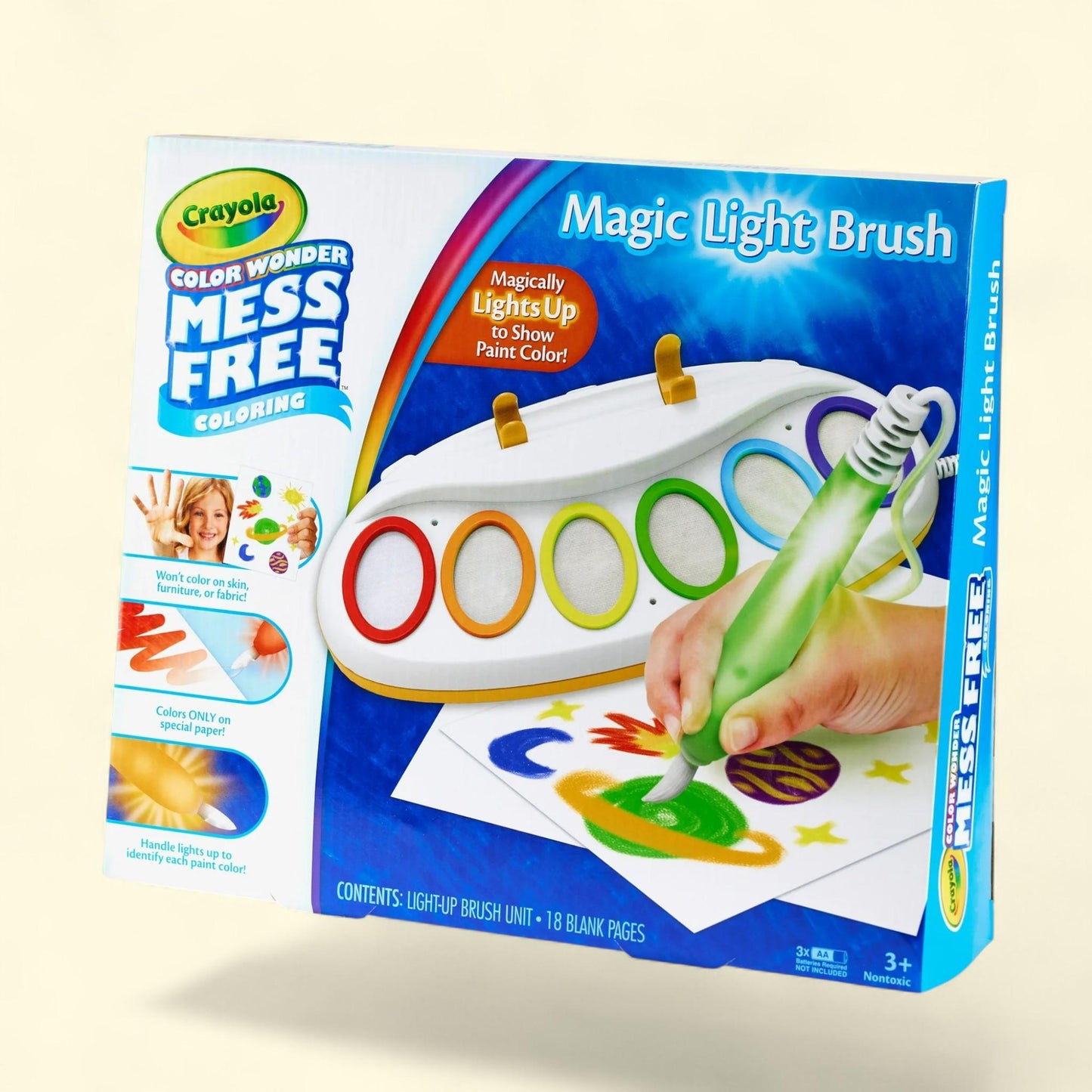 Crayola Color Wonder Magic Light Brush ages 3-6. Count
1