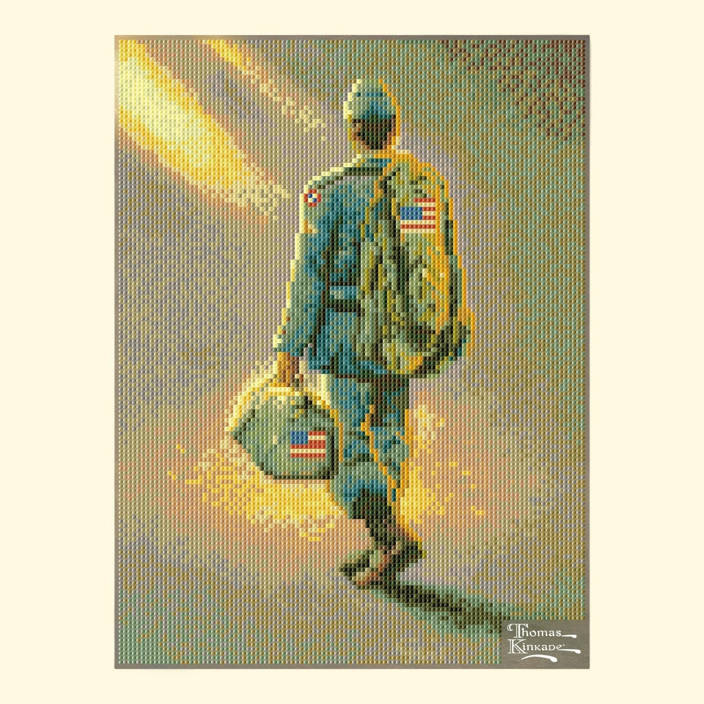 Diamond Dotz, Heading Home Special Edition, 12" x 16"