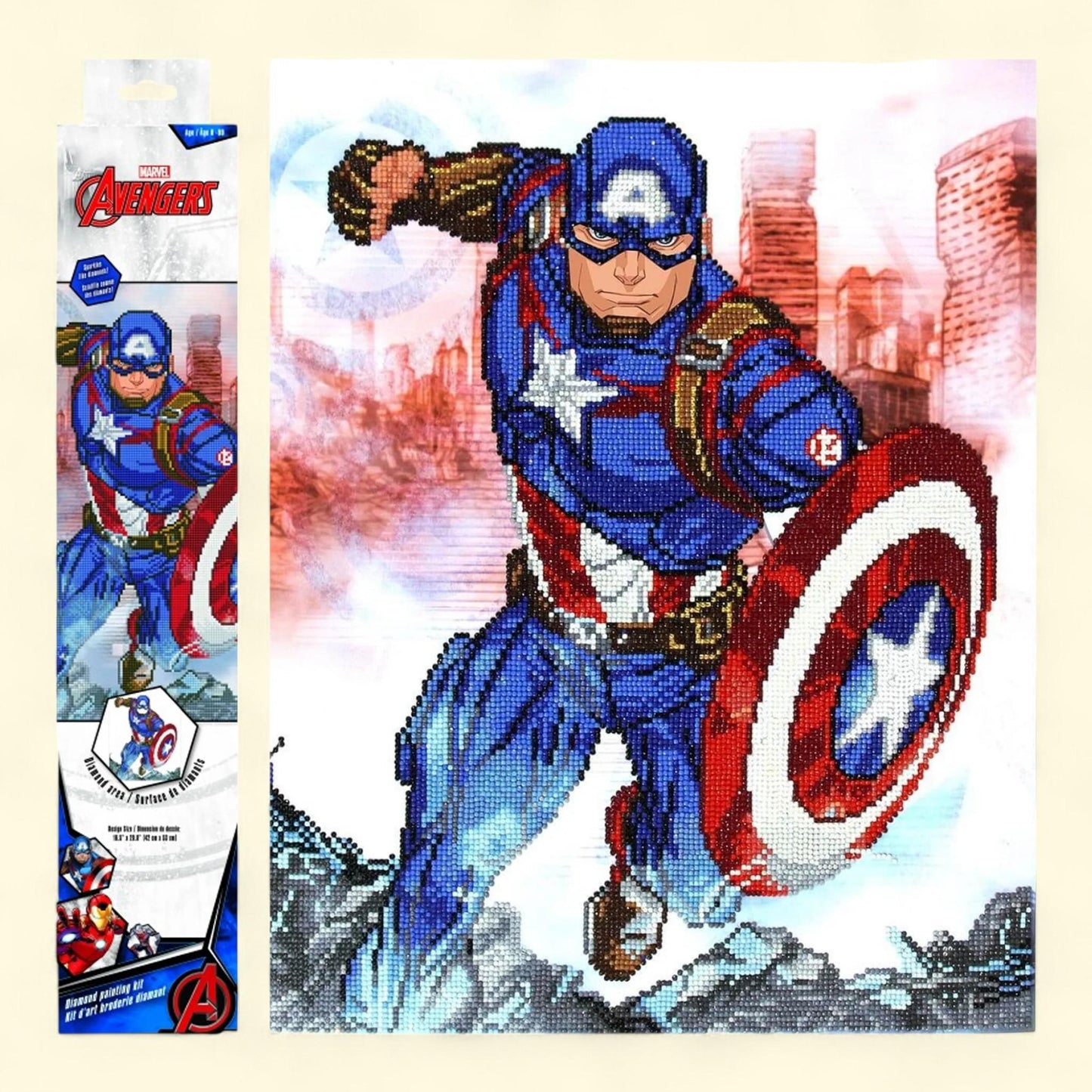 Diamond Dotz Kits, Cap in Action, Diamond Painting Artwork Kit, Cou... — authentic US product shipped worldwide by Treatspree