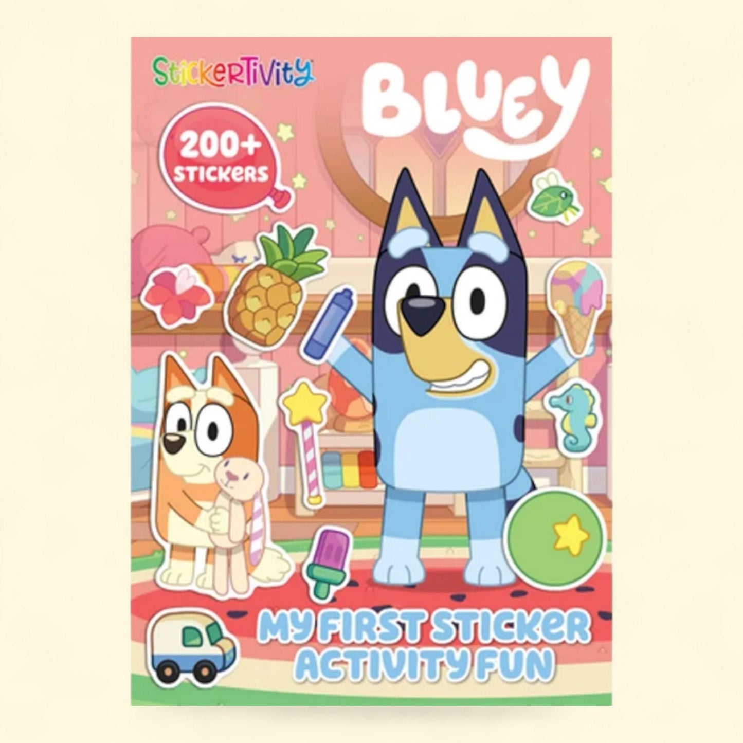 Bluey Stickertivity, My First Sticker Activity Fun, Paperback