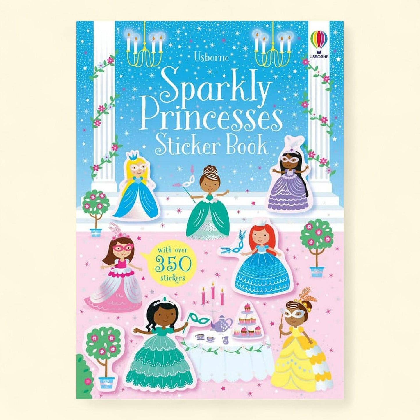Sparkly Princesses Sticker Book, Paperback