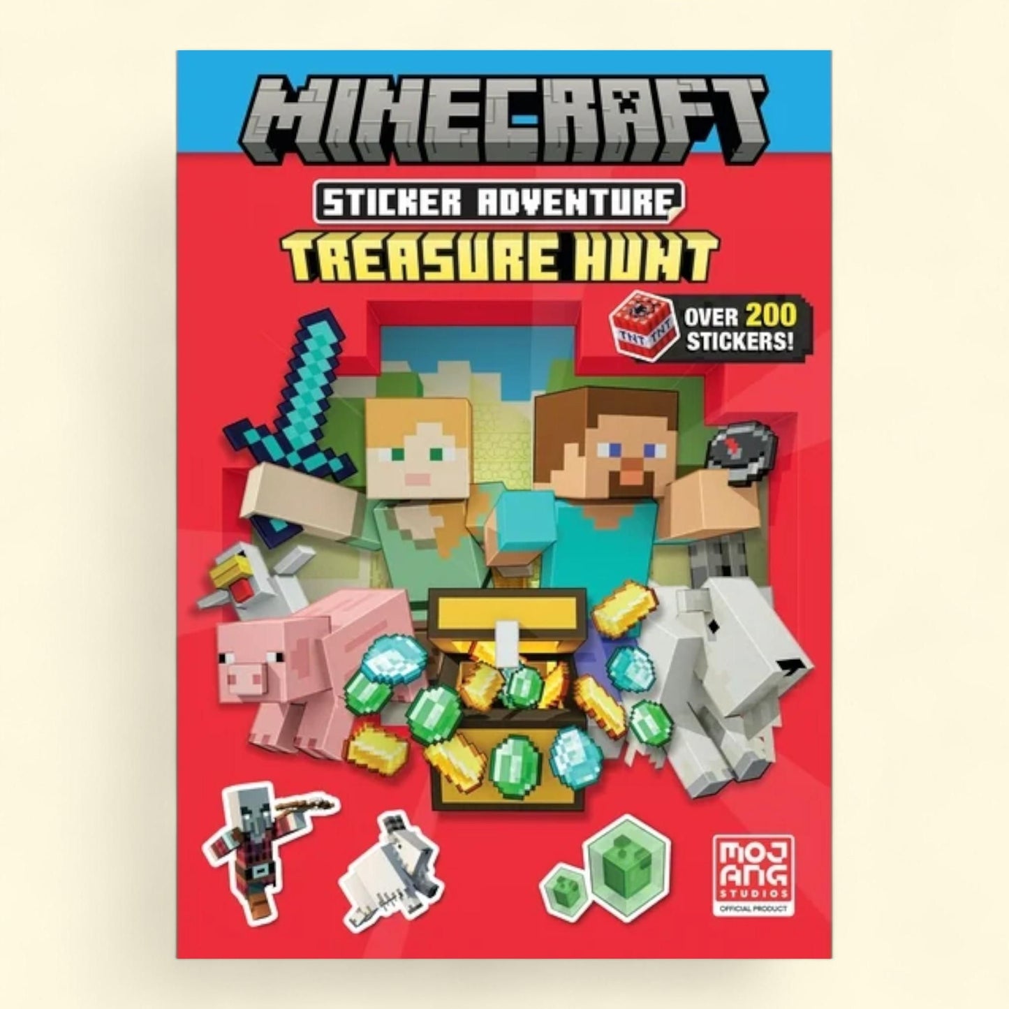 Random House Staff: Minecraft Sticker Adventure: Treasure Hunt (Paperback)